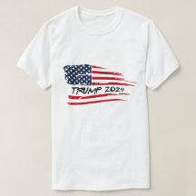 Trump 2024 Wave American Flagga