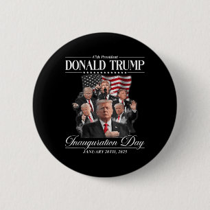 Trump 2025 47:e presidenten United State Inaugurat Knapp
