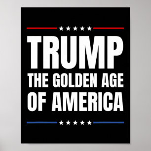 Trump 2025: Den amerikanska gyllene åldern Poster