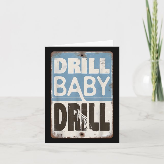 Trump 2025 Drill Baby-styrenhet _1 Kort (Framsida)