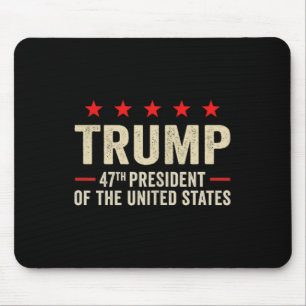 Trump 2025 Flagga (på baksidan) 47:e presidenten T Musmatta