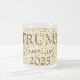 TRUMP 2025 FROSTAD GLASMUGG