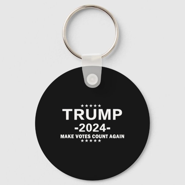 Trump 2025 Gör Röst Beräkna Igen USA Val D Nyckelring (Framsida)