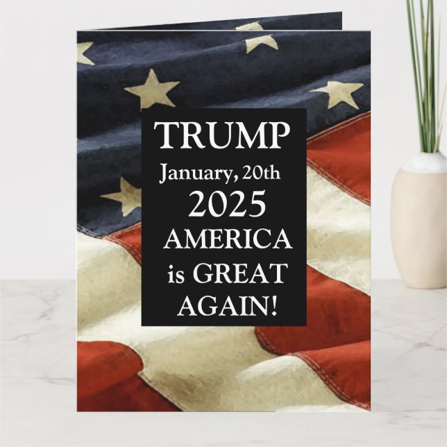 TRUMP 2025 KORT (Framsida)