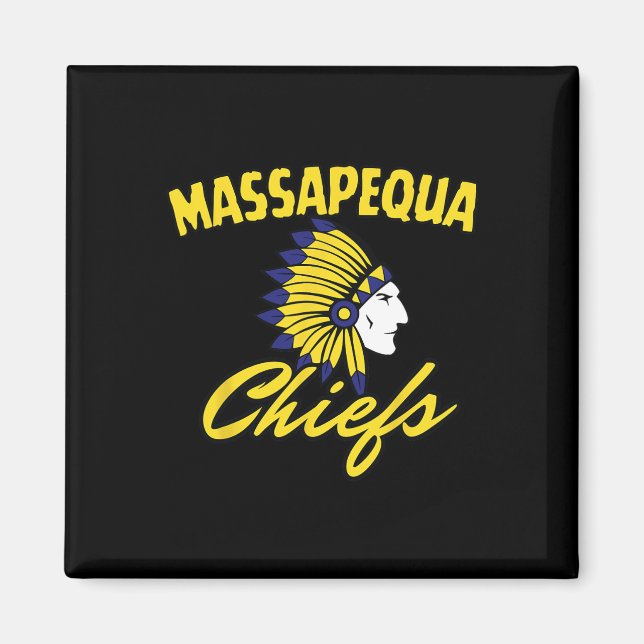 Trump 2025 med Mapequa Chiefs Pride Graphic Magnet (Framsidan)