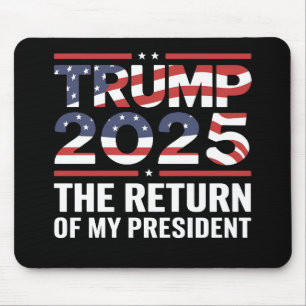 Trump 2025 Min presidents återkomst 47:e USA Musmatta