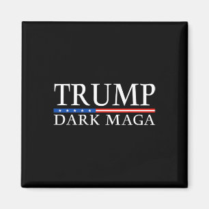 Trump 2025 Mörk Mega President Donald Trump Magnet