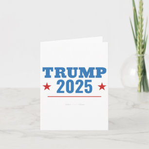 Trump 2025 President Valection Sign Parody Desig Kort
