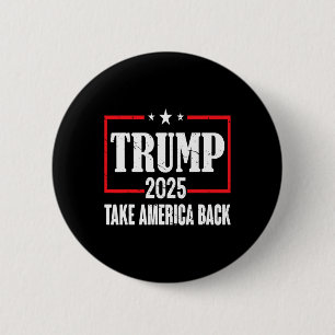 Trump 2025 Shirt - Trump Shirts För manar 2025 Knapp