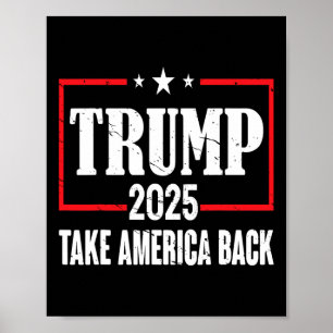 Trump 2025 Shirt - Trump Shirts För manar 2025 Poster
