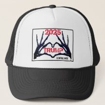 ’TRUMP 2025’ Skull Händer T