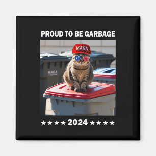 Trump 2025 Stolt Att Vara Garbyge Crew Trumps Stöd Magnet