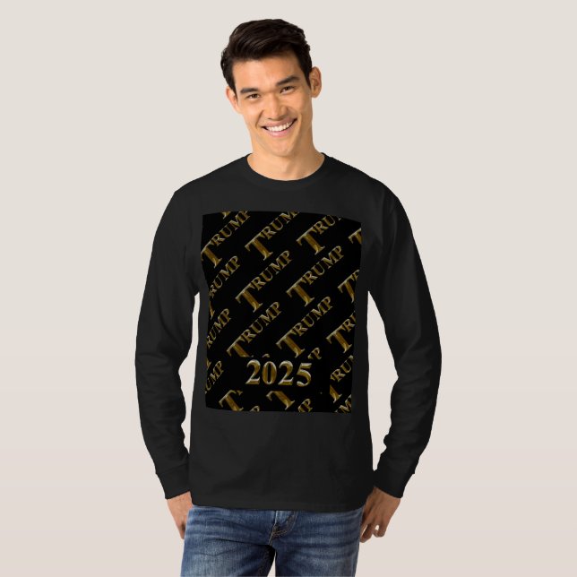 TRUMP 2025 T SHIRT (Hel framsida)