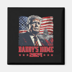 Trump 2025 Ta Amerika Tillbaka Pappas Hem Trump Pi Magnet