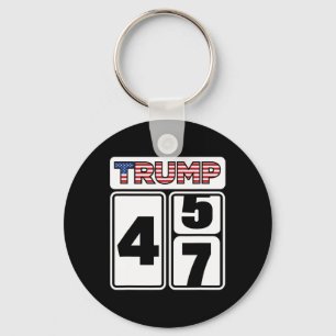 Trump 2025 Val 47 Seger Vinst President Installati Nyckelring