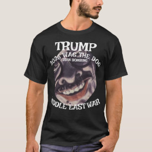 Trump 2026 Vag Hund Iran Krigsturné T Shirt