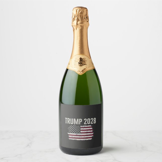 Trump 2028 Amerikansk Flagga valpresident (Framsida)