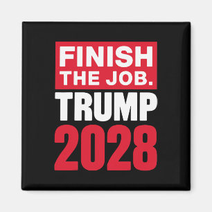 Trump 2028 Fullborda Uppdraget Trump 2028 Magnet