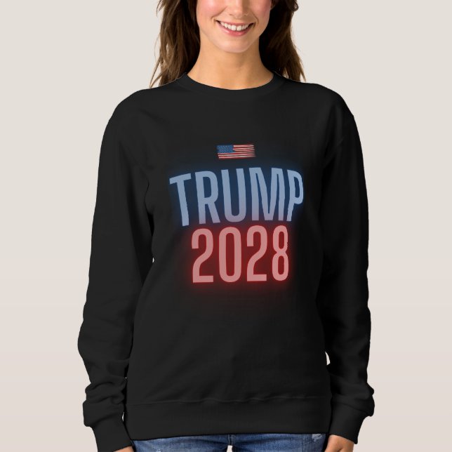 Trump 2028 - Gör Amerika starkare igen T Shirt (Framsida)