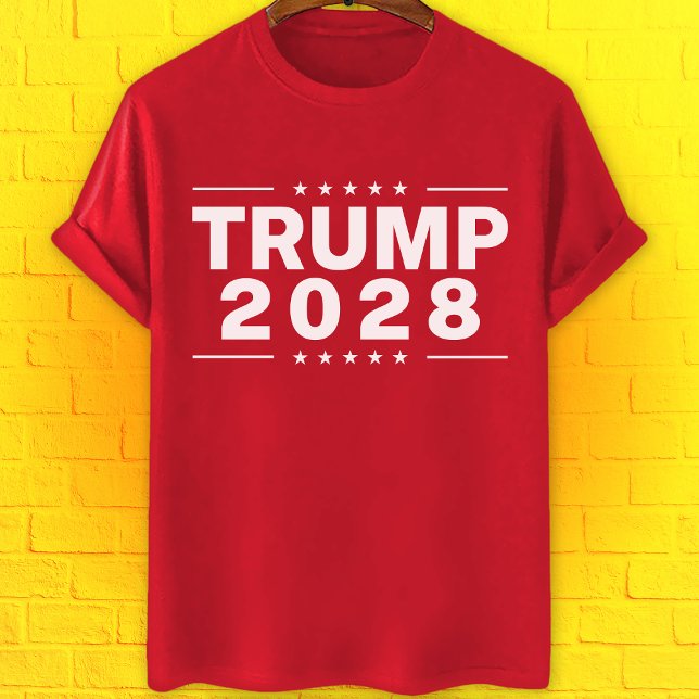 Trump 2028 red t shirt (Skapare uppladdad)
