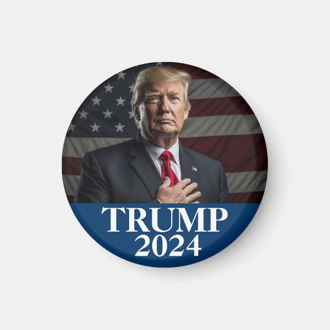 Trump 202x  Håll Amerika Stort Magnet (Framsidan)