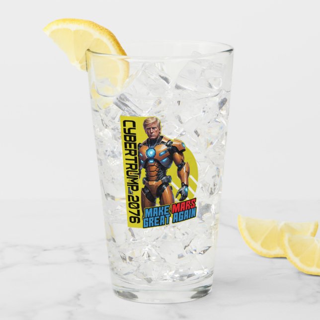 Trump 2076 | Martiansk president Kampanj Glaskopp (Framsida Ice)