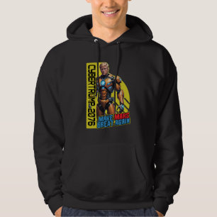 Trump 2076 Martiansk president Kampanj Hoodie