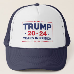 Trump 20-24 år i fängelse keps