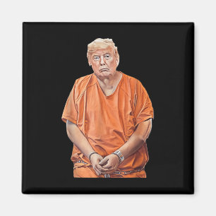 Trump 20-24 år i fängelset - funna antitrumpump magnet