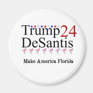 Trump 24 DeSantis Do America Florida Magnet