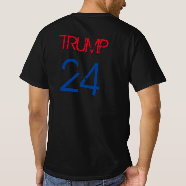 TRUMP 24 MAGA SHIRT T SHIRT (Baksida)
