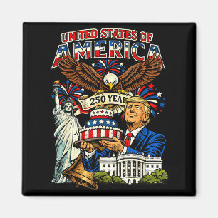 Trump 250-årsjubileum för amerika 250 år 4:e magnet
