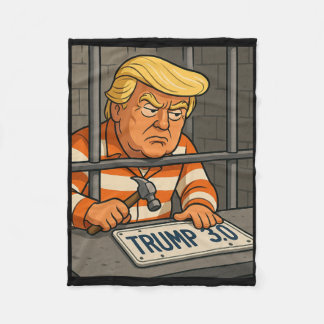 Trump 3.0-licensskyltdesigner 1 fleecefilt