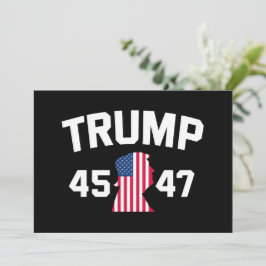Trump 45 47 2024 President Inbjudningar