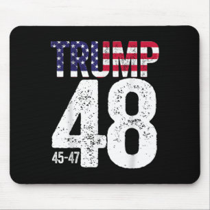 Trump 45-47-48 American Flagga 2028 Presidential Musmatta