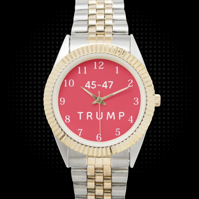 Trump 45-47 armbandsur (Skapare uppladdad)