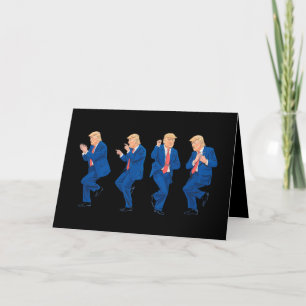 Trump 45 47 Funny Dance Dancing USA:s president Tack Kort