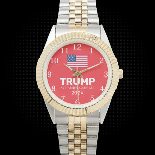 Trump 45-47 Håll Amerika Stort Armbandsur