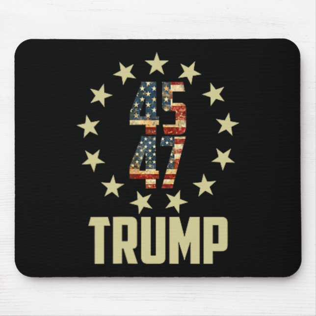 Trump 45 47 Mega Potus Musmatta (Framsidan)