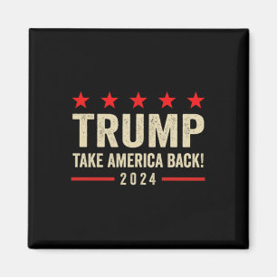 Trump 45 47 (på Byck) Ta America Ck Usa Trump 20 Magnet