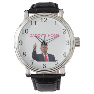 Trump 45-47 Pappas hemma  Armbandsur