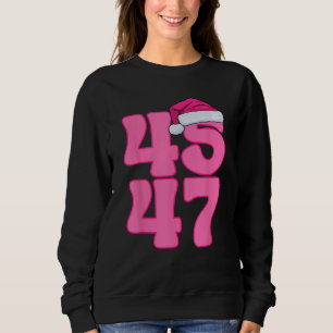 Trump 45 47 Par Family Matching PJ Funny Julafton T Shirt