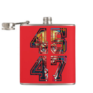 Trump 45 47   Pop Art   Amerikansk president Fickplunta