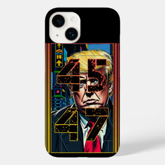 Trump 45 47 Pop Art Porträtt
