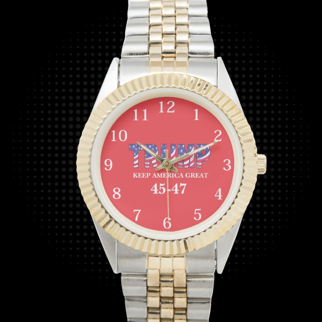 Trump 45-47 Present Armbandsur (Skapare uppladdad)