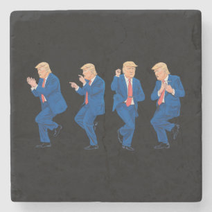 Trump 45 47 Rollig Dans Dansar USA President Stenunderlägg