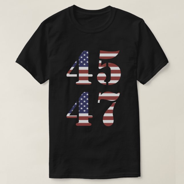 Trump 45 47 t shirt (Design framsida)