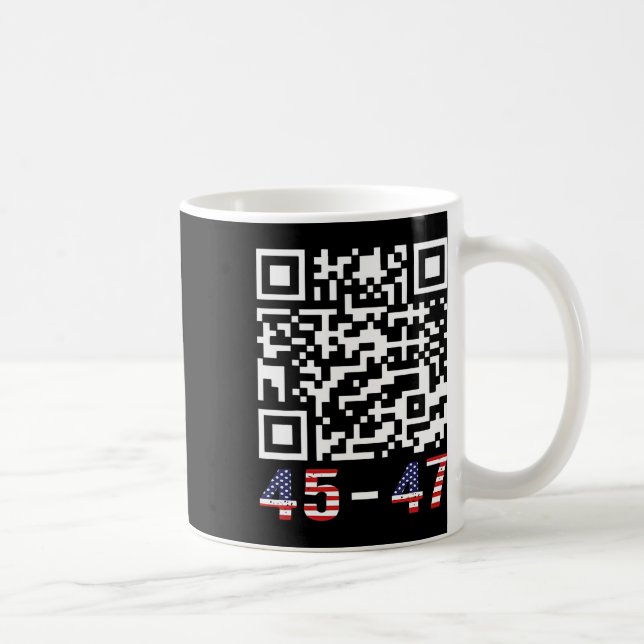Trump 45 47 Trump Dancing C Kaffemugg (Höger)