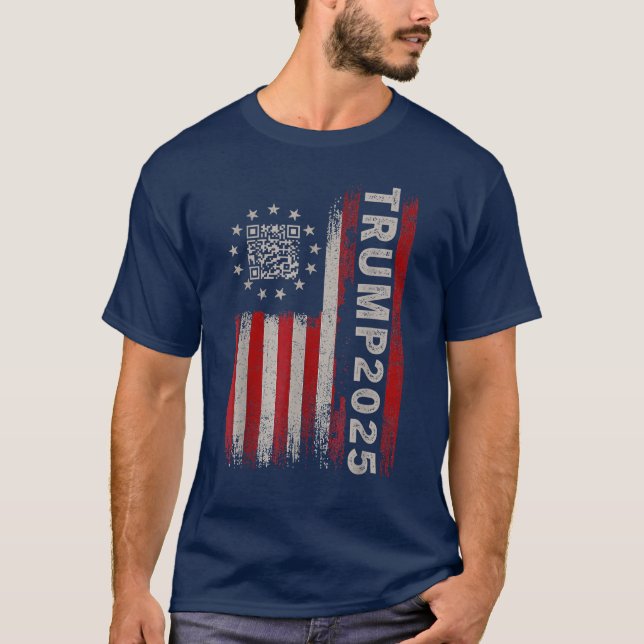 Trump 45/47 Trump Dancing Code T Shirt (Framsida)