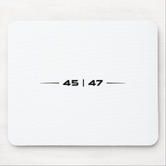 Trump 45 47 Trump Retro Futuristiska Design Musmatta